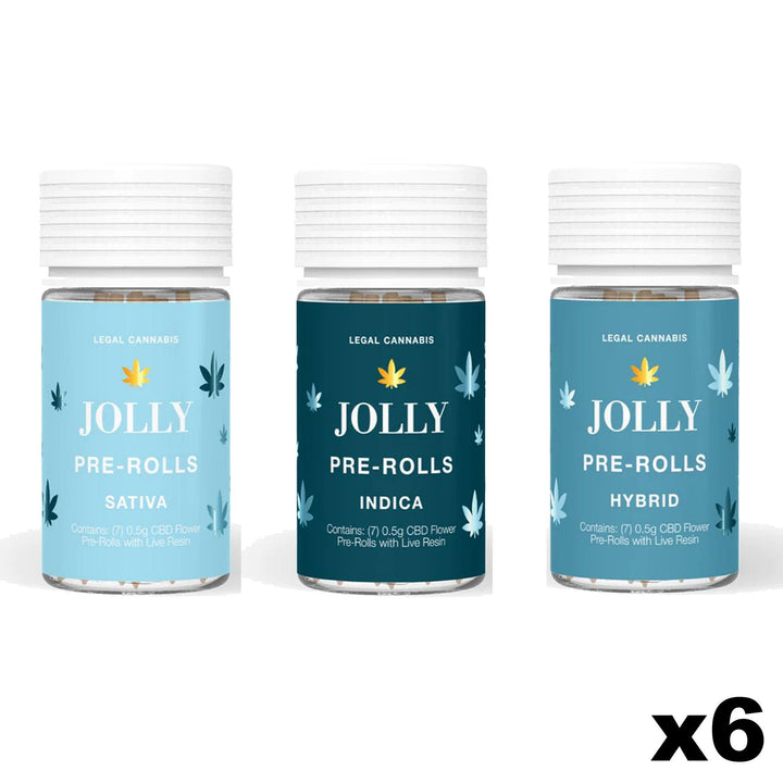 Jolly Live Resin CBD Flower Pre-Rolls