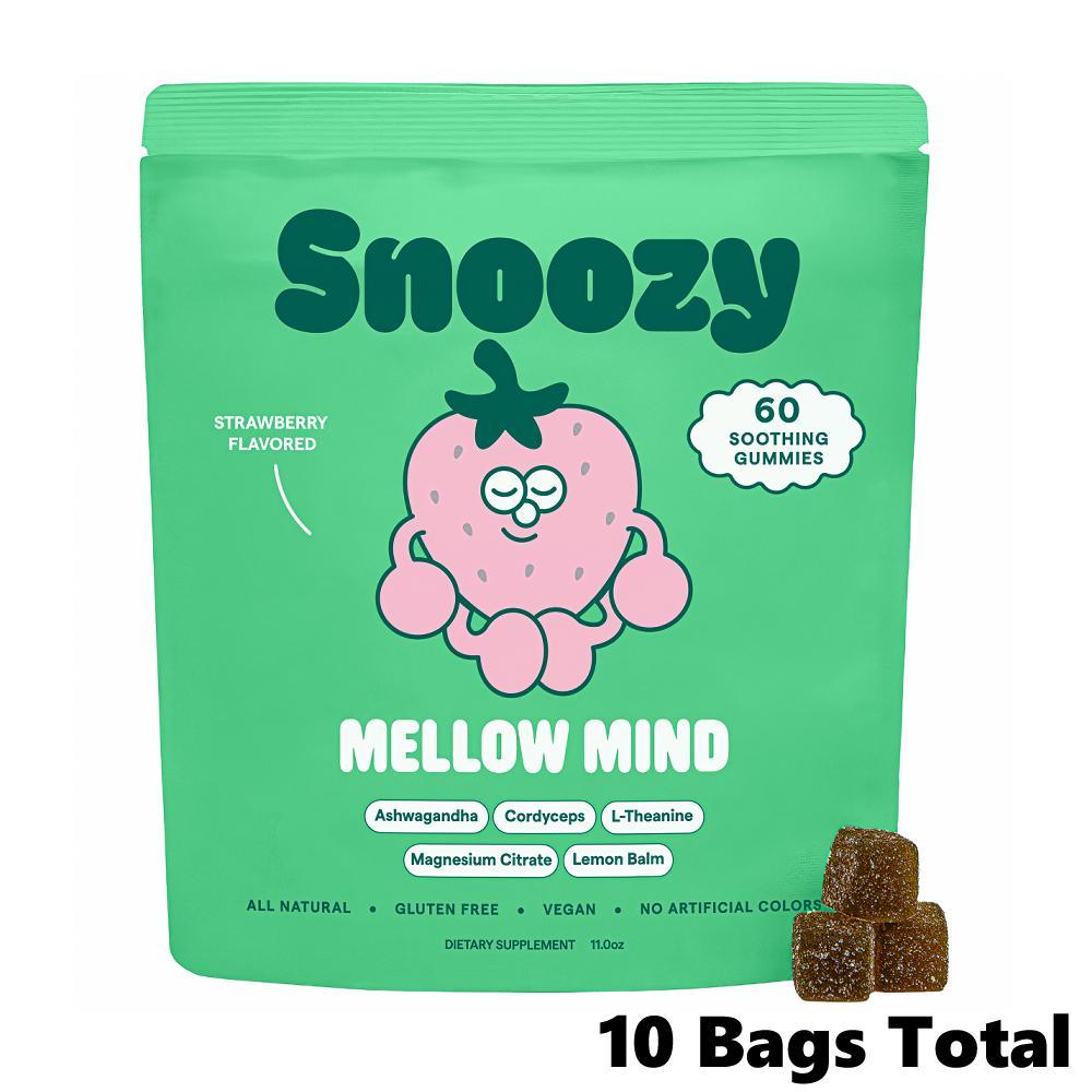 Snoozy Mellow Mind Soothing Gummies