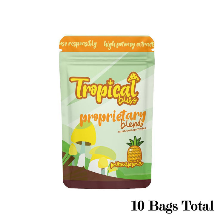 Tropical Bliss Proprietary Blend Mushroom Gummies