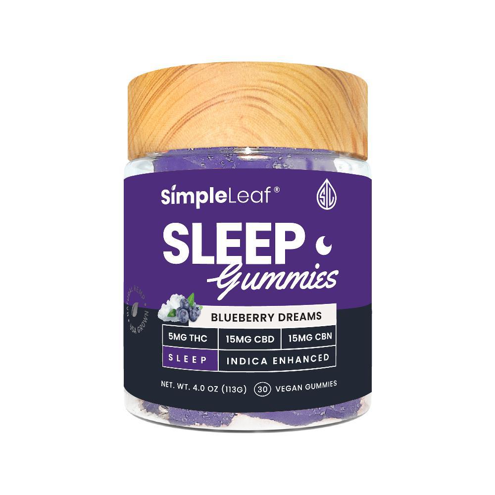 Simple Leaf Sleep Gummies