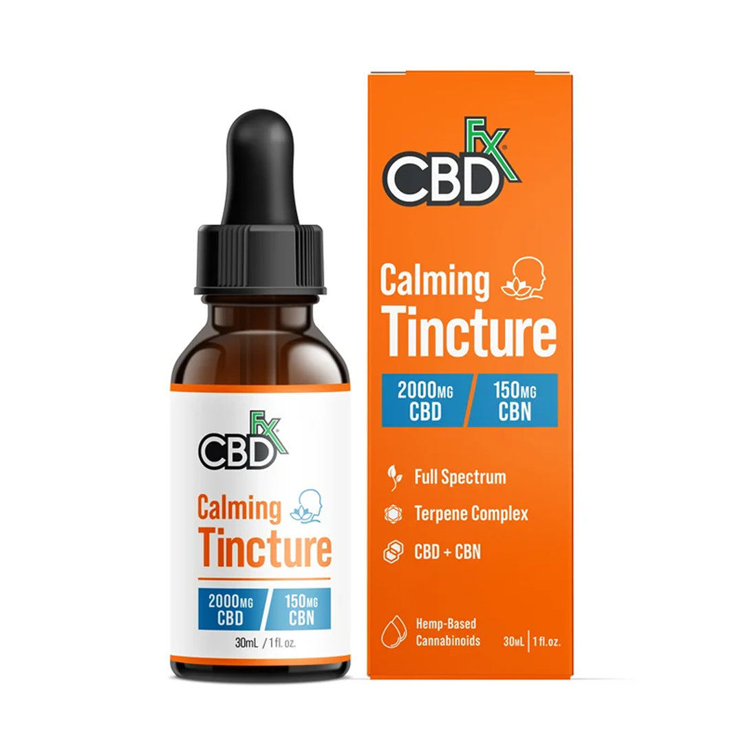 CBDfx Calming Tincture - Ethereal Gold Dispensary