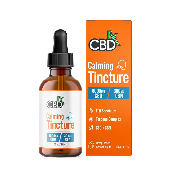 CBDfx Calming Tincture - Ethereal Gold Dispensary