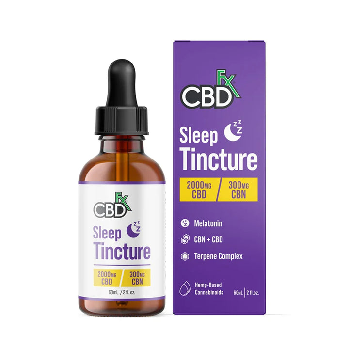 CBDfx Sleep Tincture - Ethereal Gold Dispensary