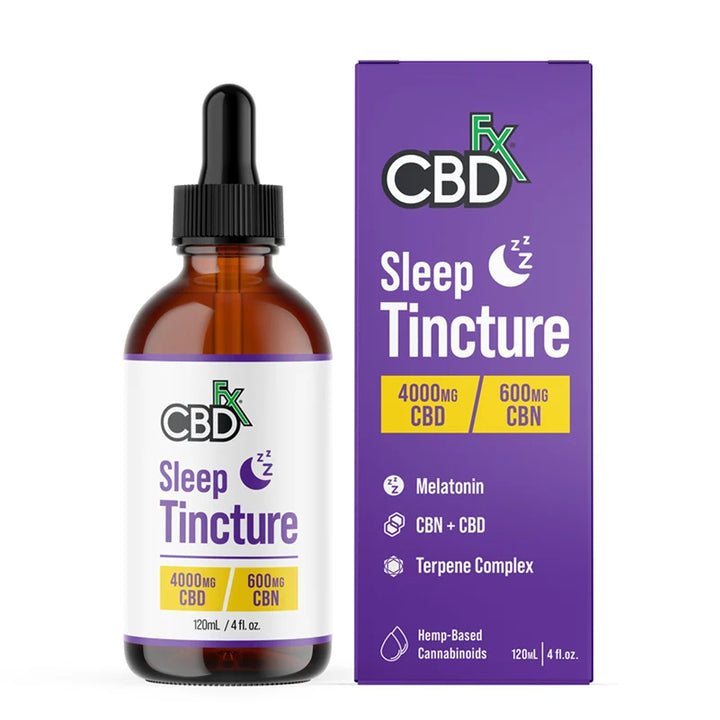 CBDfx Sleep Tincture - Ethereal Gold Dispensary