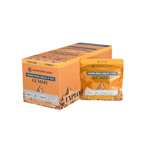 Hometown Hero Peak Delta-9 Live Rosin Gummy - Ethereal Gold Dispensary