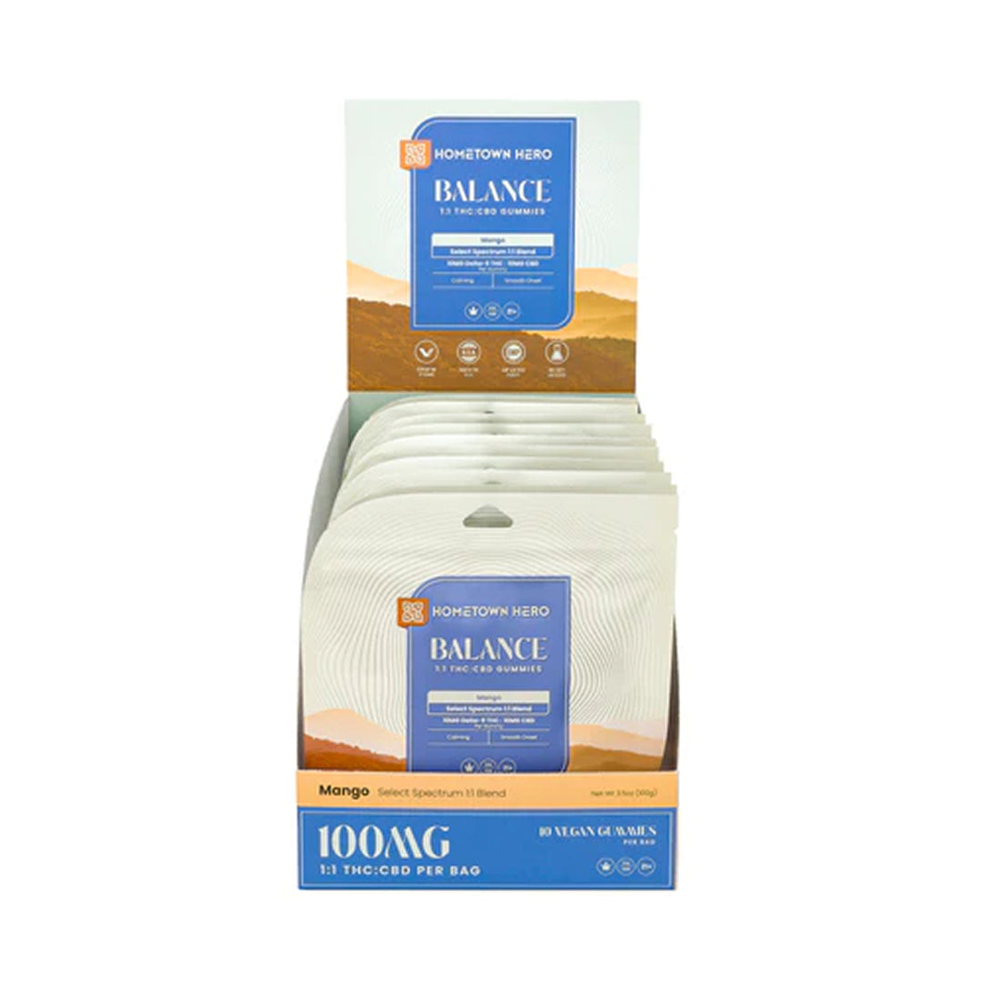 Hometown Hero Balance Select Spectrum Gummies - Ethereal Gold Dispensary