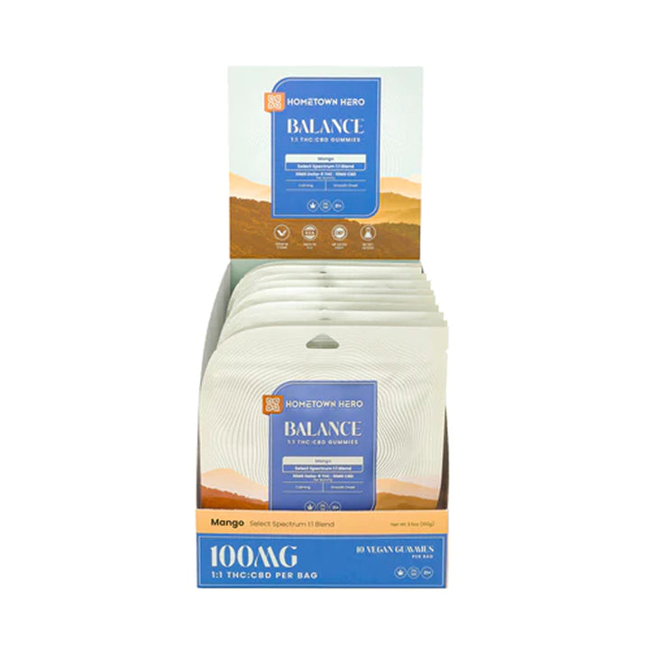 Hometown Hero Balance Select Spectrum Gummies - Ethereal Gold Dispensary