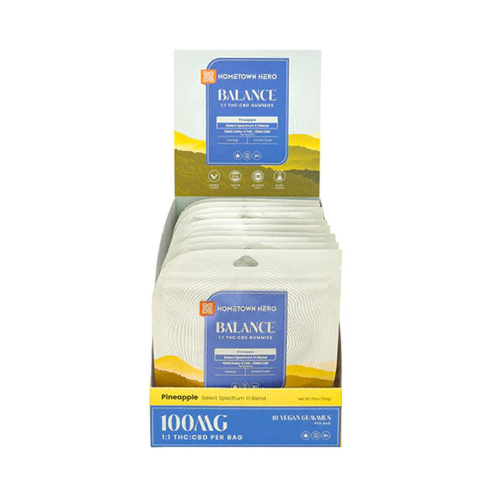 Hometown Hero Balance Select Spectrum Gummies - Ethereal Gold Dispensary