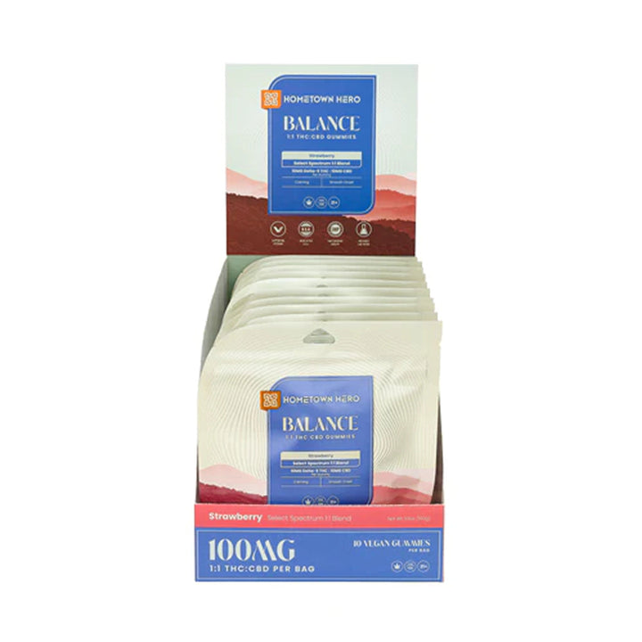 Hometown Hero Balance Select Spectrum Gummies - Ethereal Gold Dispensary