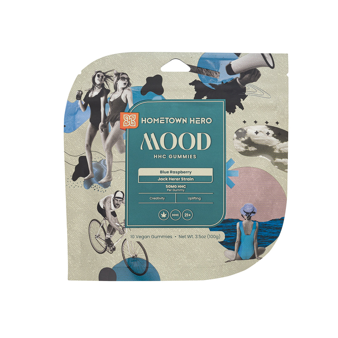Hometown Hero Mood HHC Gummies - Ethereal Gold Dispensary