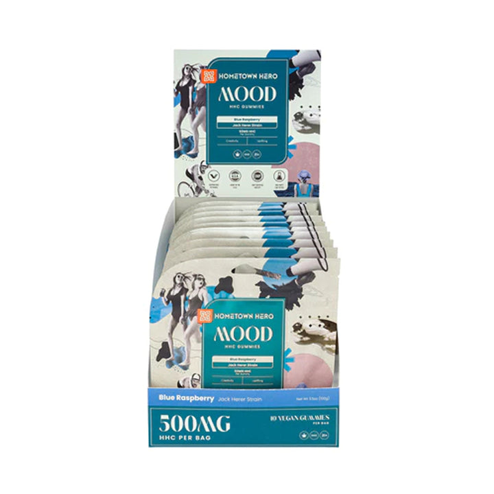 Hometown Hero Mood HHC Gummies - Ethereal Gold Dispensary