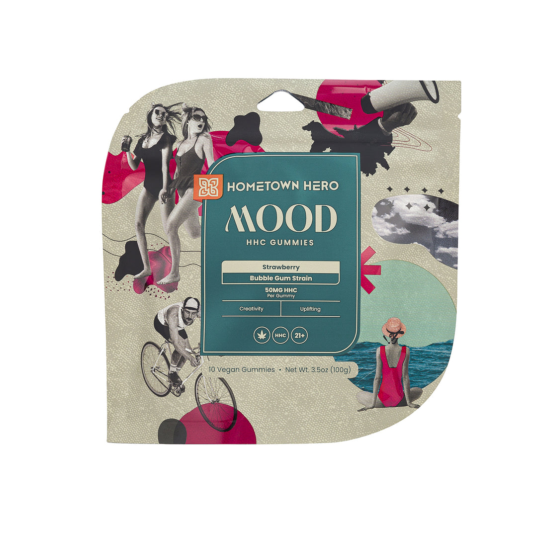 Hometown Hero Mood HHC Gummies - Ethereal Gold Dispensary