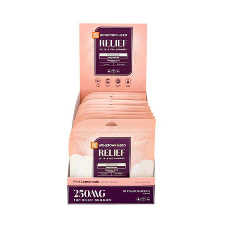 Hometown Hero Relief Delta-8 Gummies - Ethereal Gold Dispensary