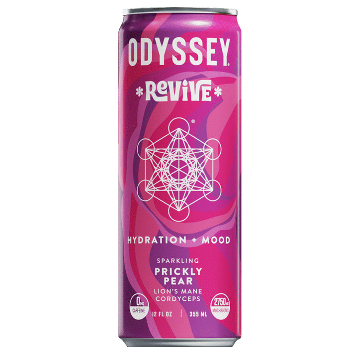 Odyssey Revive Sparkling Mushroom Elixir - Ethereal Gold Dispensary