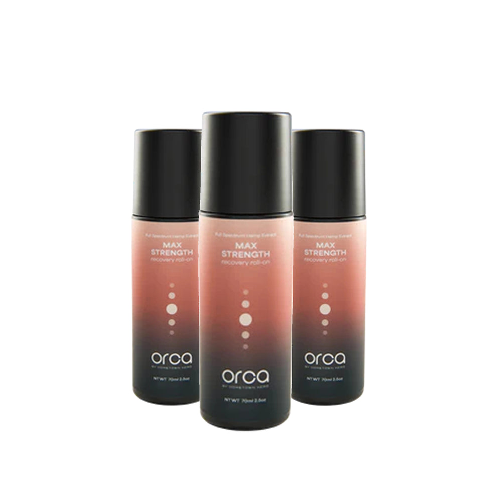 Orca Max Strength Recovery Roll-On - Ethereal Gold Dispensary
