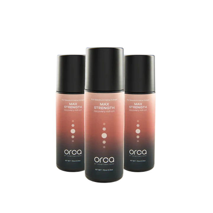 Orca Max Strength Recovery Roll-On - Ethereal Gold Dispensary