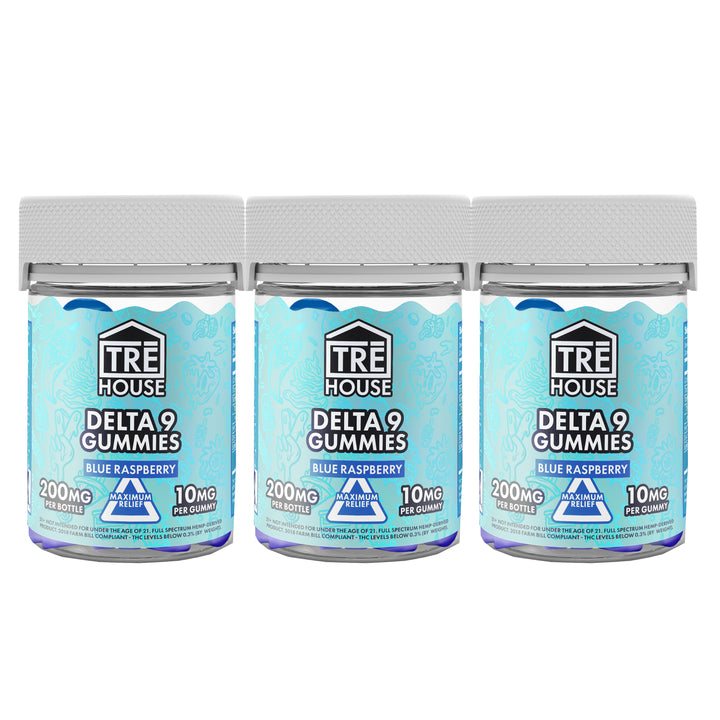 TRE House Delta-9 Gummies Maximum Relief - Ethereal Gold Dispensary