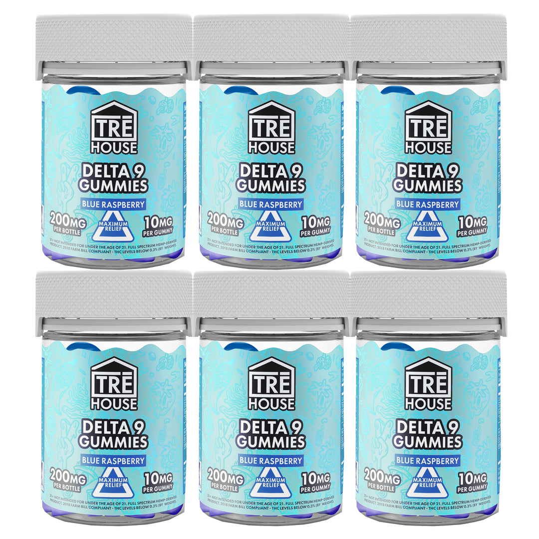 TRE House Delta-9 Gummies Maximum Relief - Ethereal Gold Dispensary