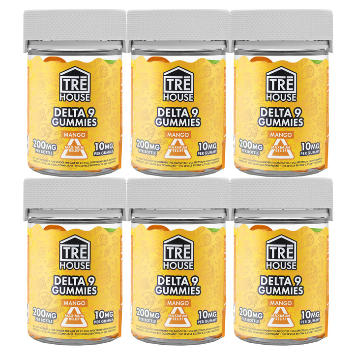 TRE House Delta-9 Gummies Maximum Relief - Ethereal Gold Dispensary