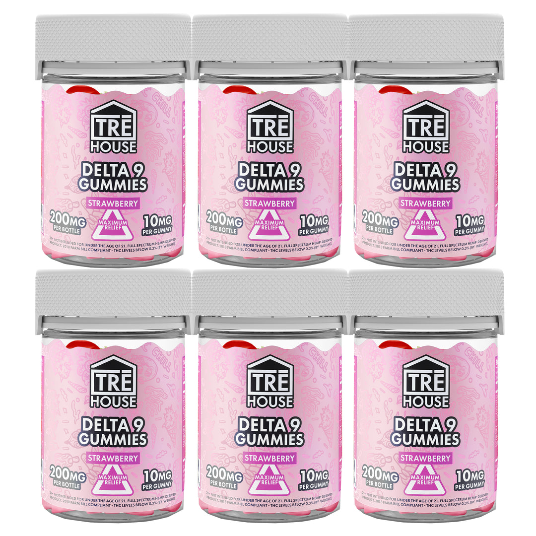 TRE House Delta-9 Gummies Maximum Relief - Ethereal Gold Dispensary
