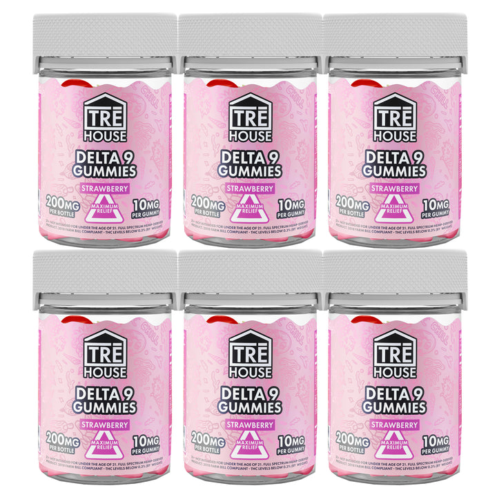 TRE House Delta-9 Gummies Maximum Relief - Ethereal Gold Dispensary
