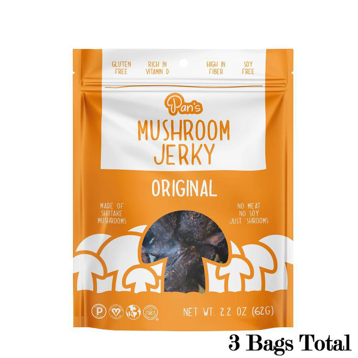 Pan's Mushroom Jerky Original Flavor