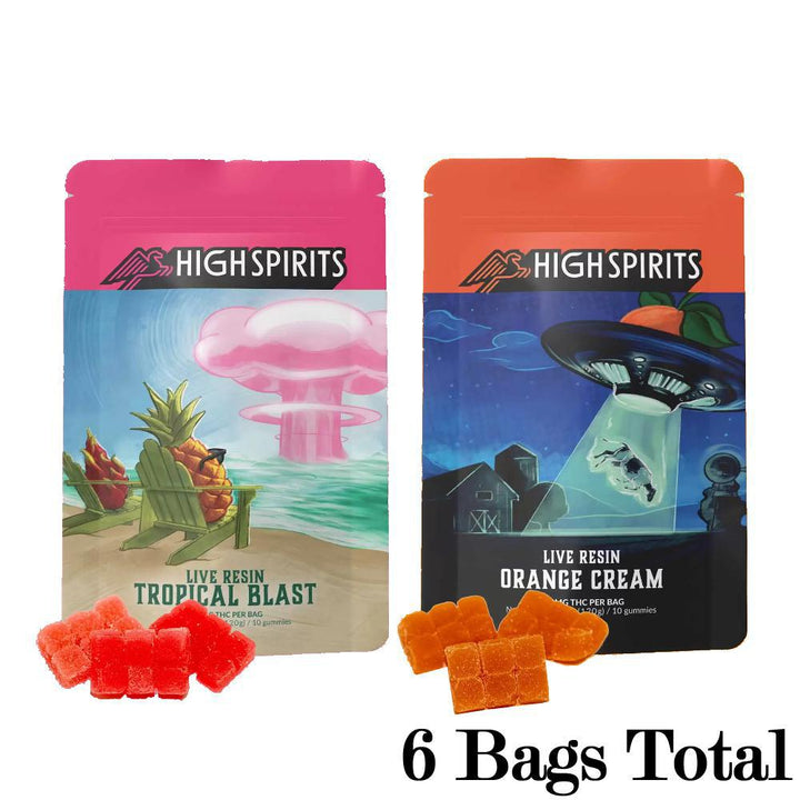 High Spirits Live Resin Gummies