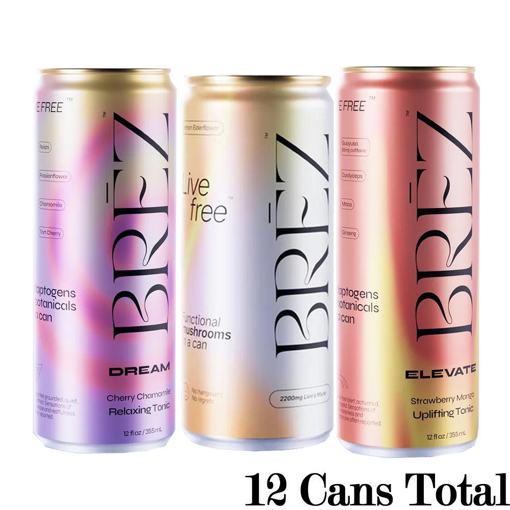 BRĒZ Adaptogen Infused Drinks