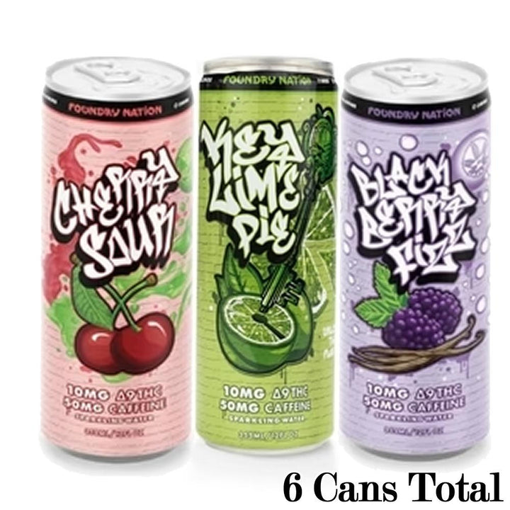 Foundry Nation THC Sparkling Water