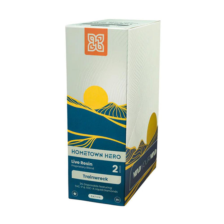 Hometown Hero Live Resin THCa Liquid Diamonds Disposable - 2 Grams