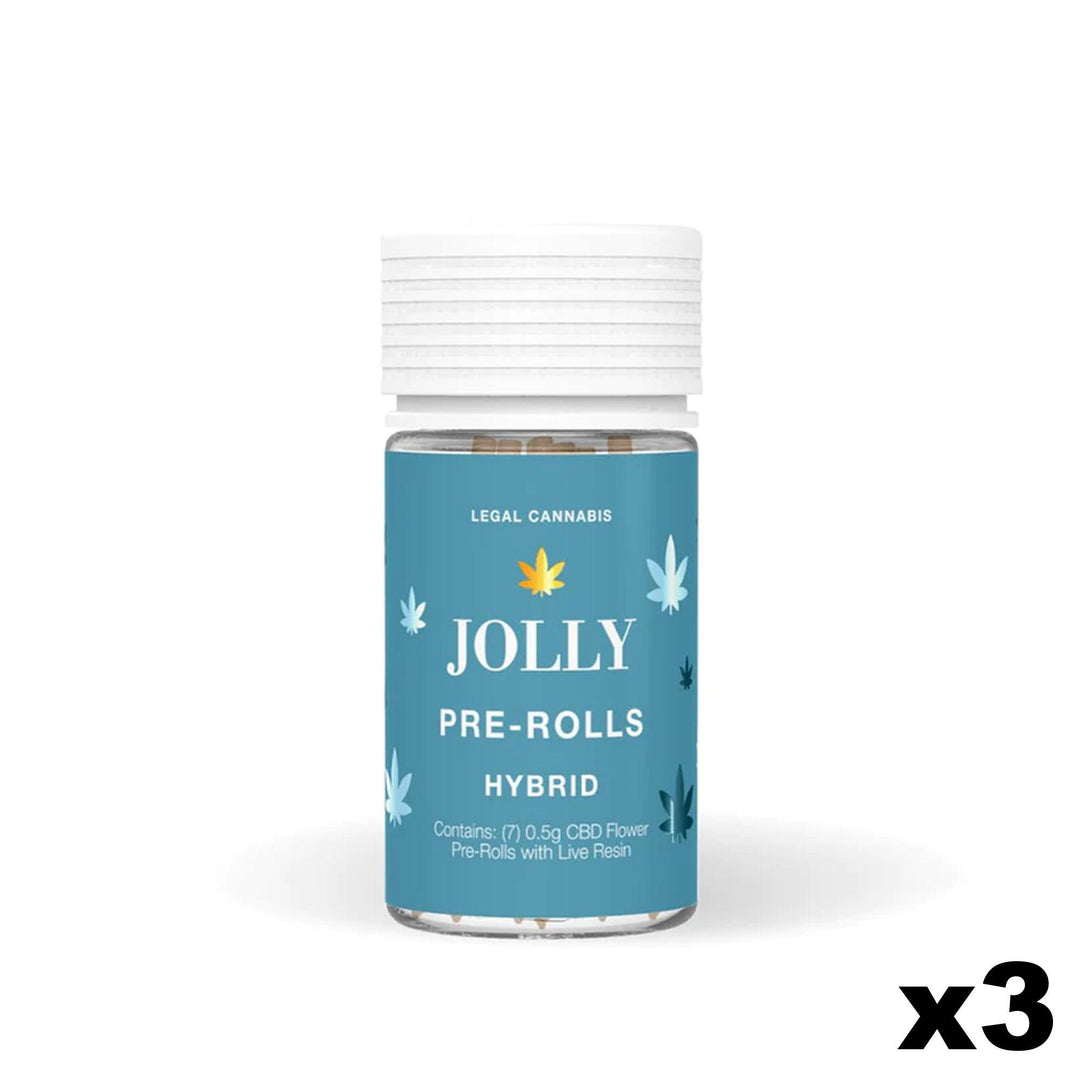 Jolly Live Resin CBD Flower Pre-Rolls