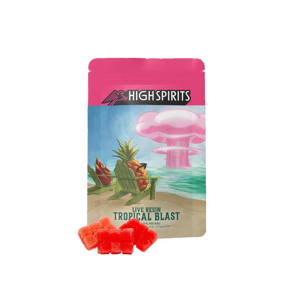High Spirits Live Resin Gummies