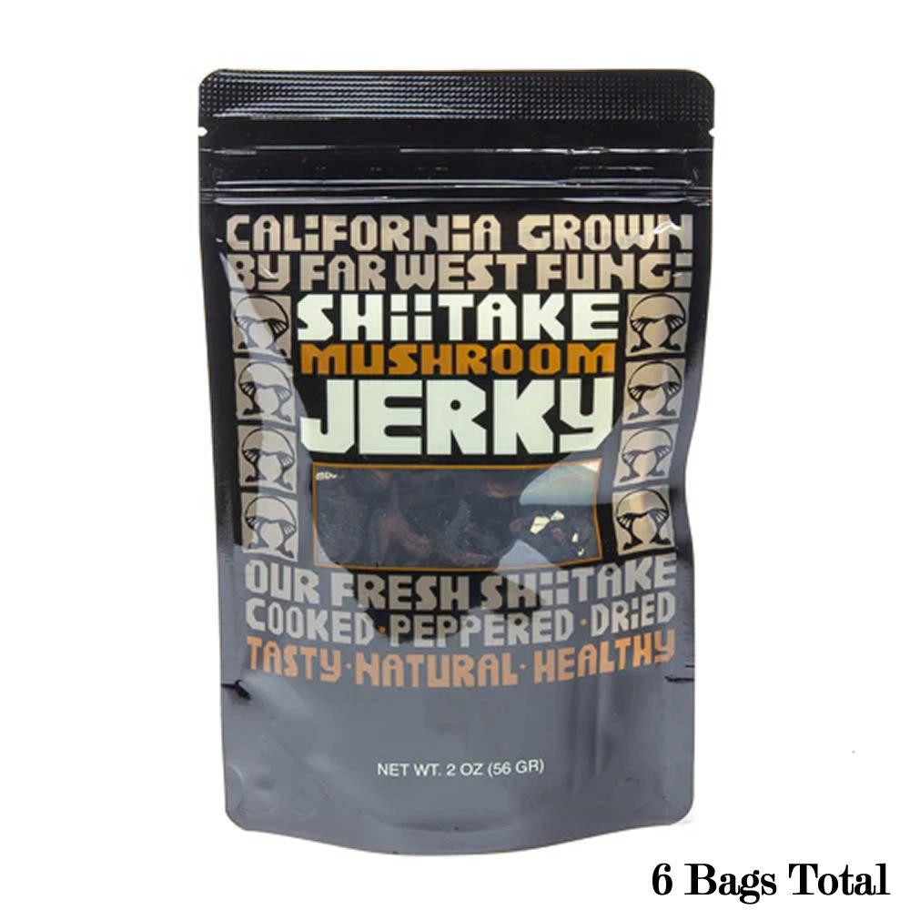 Far West Fungi Shiitake Mushroom Jerky