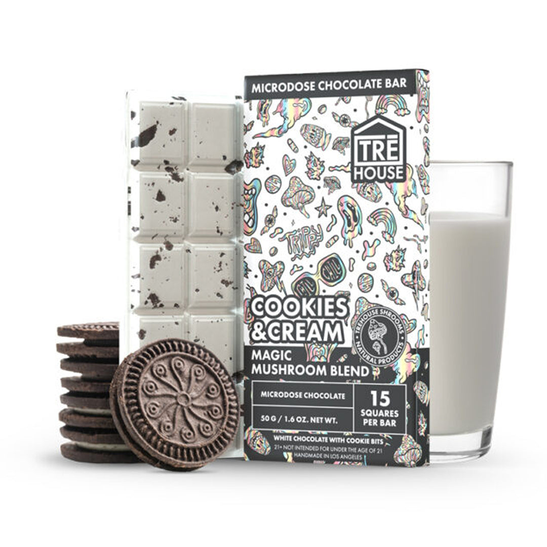 TRE House Magic Mushroom Chocolate Bar - Ethereal Gold Dispensary