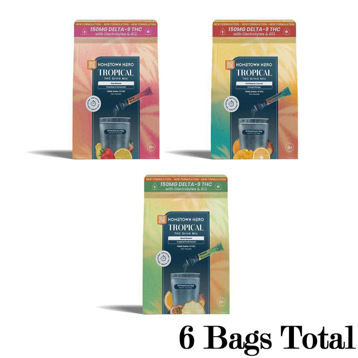 Hometown Hero Tropical THC Drink Mix