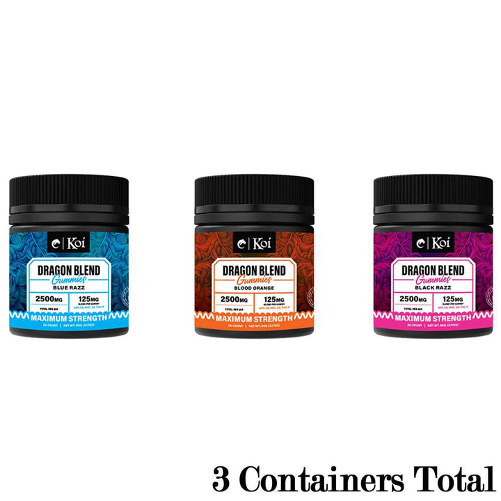 Koi Dragon Blend Gummies - Ethereal Gold Dispensary