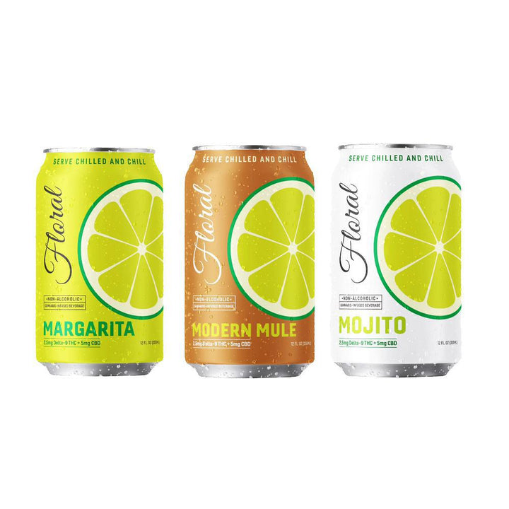 Floral THC Cocktails - Ethereal Gold Dispensary