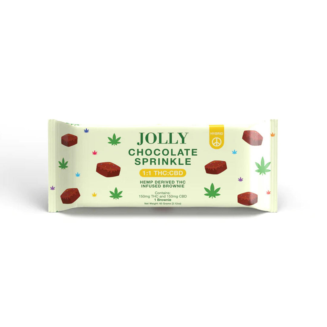 Jolly Chocolate Sprinkle THC Brownie