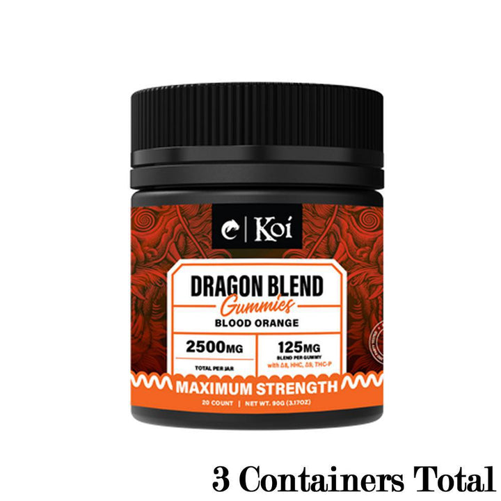 Koi Dragon Blend Gummies - Ethereal Gold Dispensary