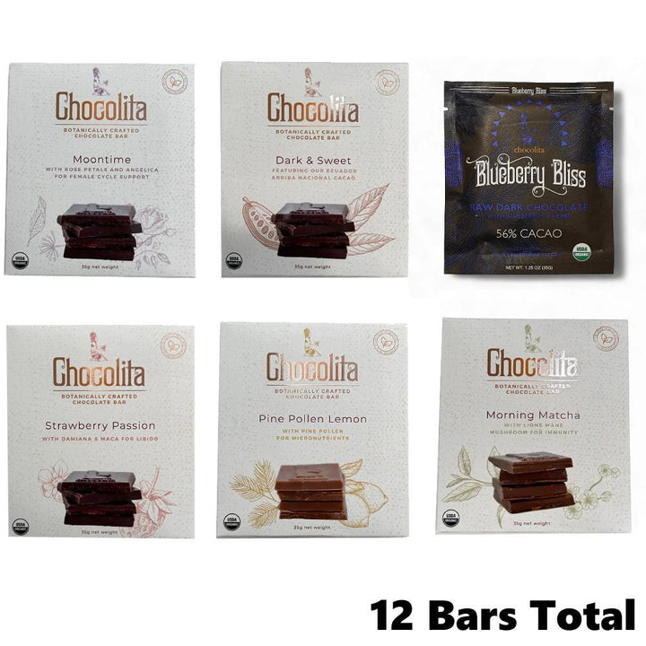 (Bundle) Chocolita Botanically Crafted Chocolate Bars