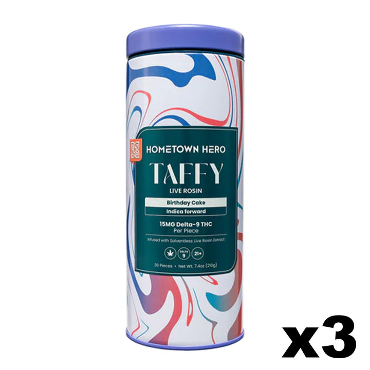 Hometown Hero Live Rosin Delta-9 Taffy - Ethereal Gold Dispensary