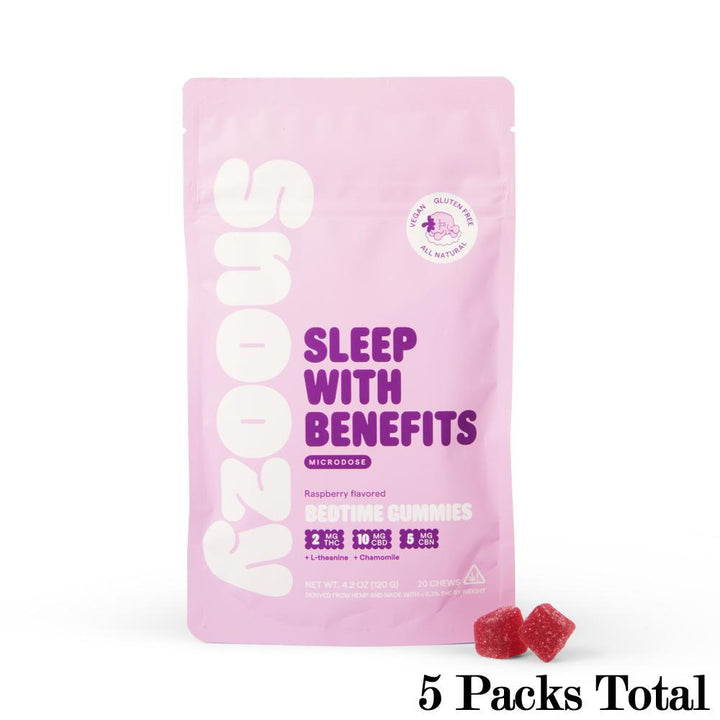 Snoozy Sleep With Benefits Gummies
