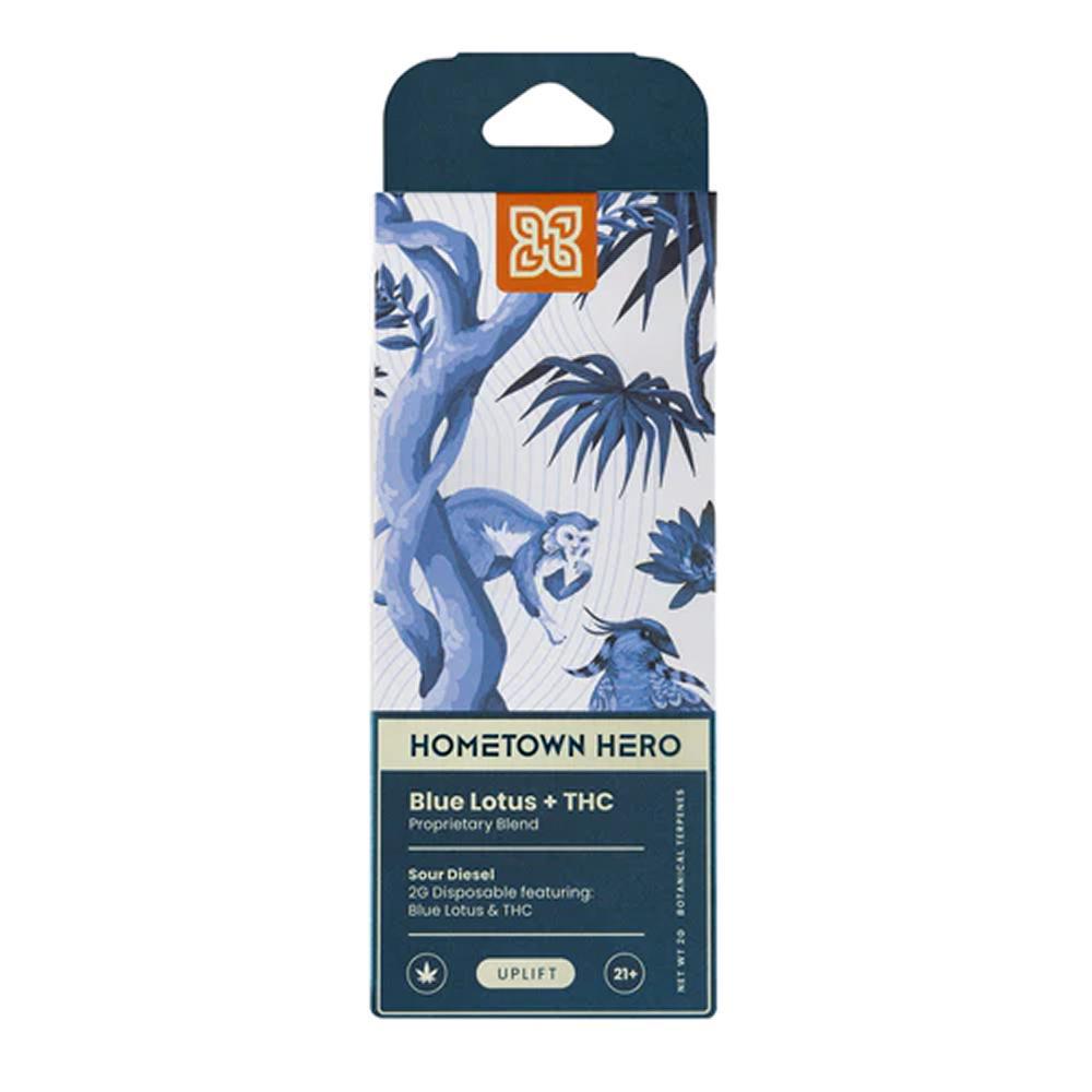 Hometown Hero Blue Lotus Vapes - Ethereal Gold Dispensary