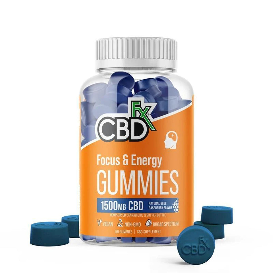 CBDfx Focus and Energy Gummies - Ethereal Gold Dispensary
