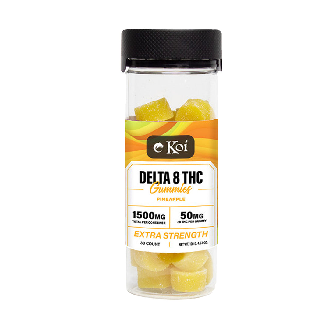 Koi Extra Strength Delta-8 Gummies - Ethereal Gold Dispensary