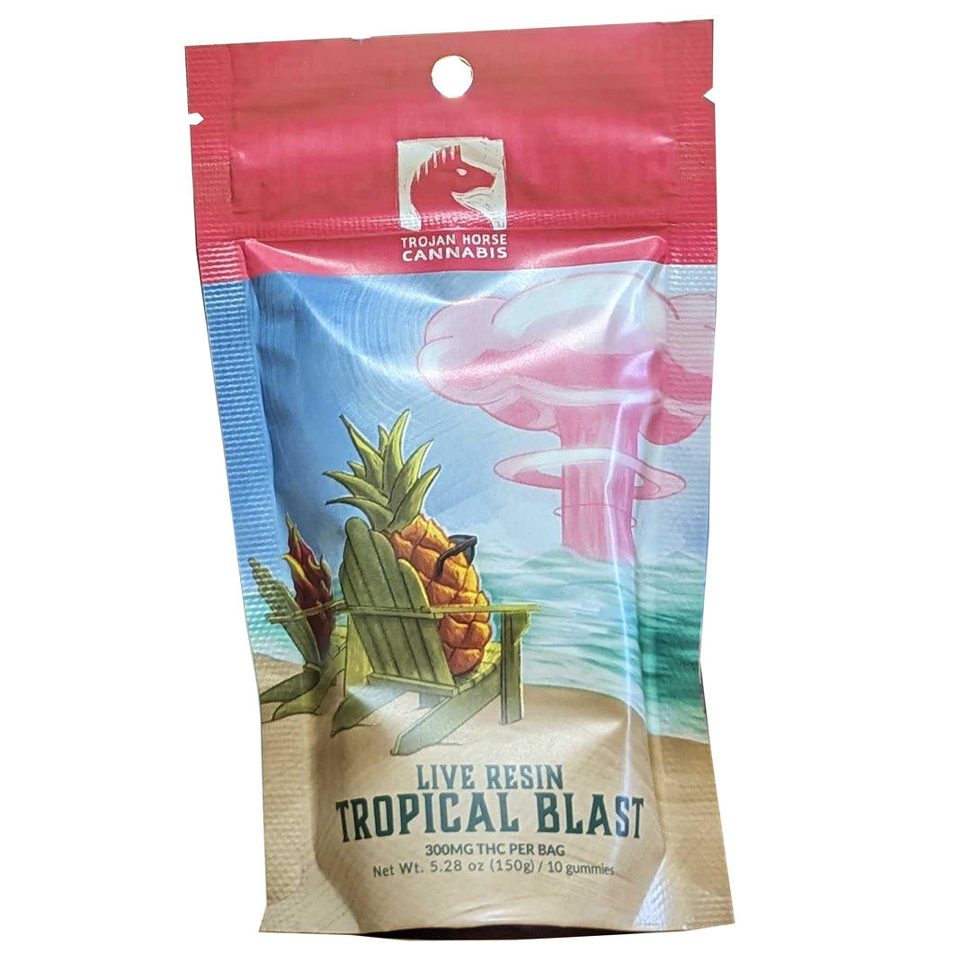 Trojan Horse Cannabis Delta-9 Live Resin Gummies - Ethereal Gold Dispensary