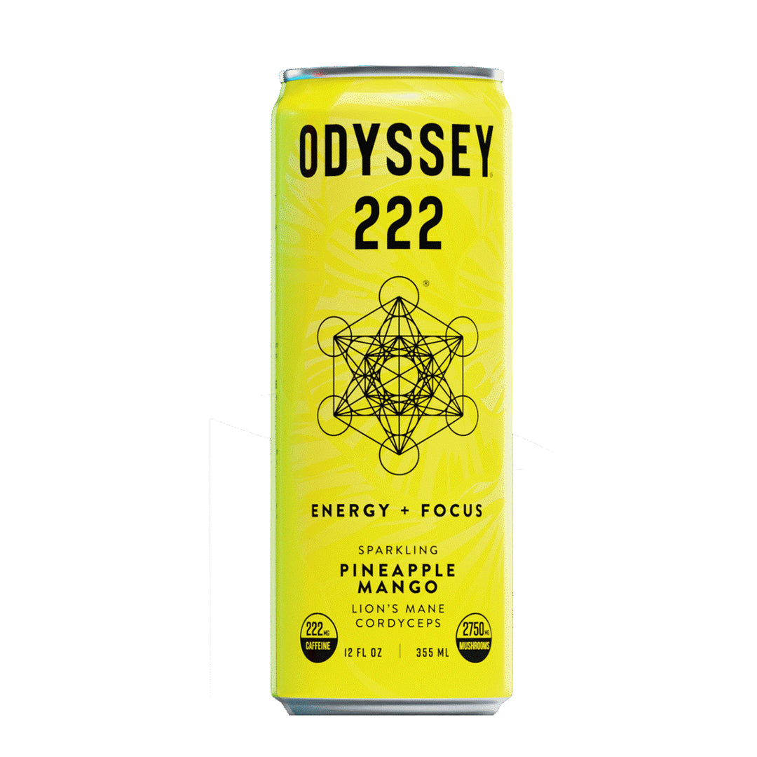 Odyssey 222 Mushroom Energy Drink - Ethereal Gold Dispensary