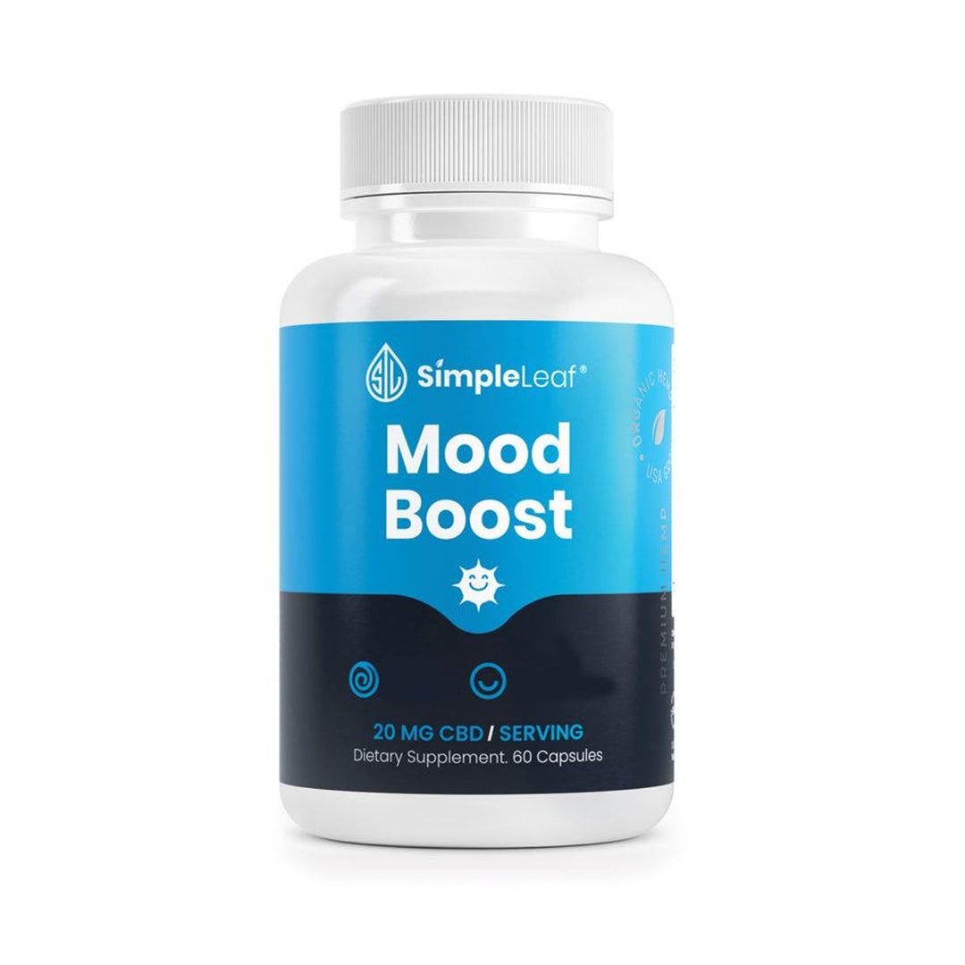 Simple Leaf CBD Mood Boost Capsule - Ethereal Gold Dispensary