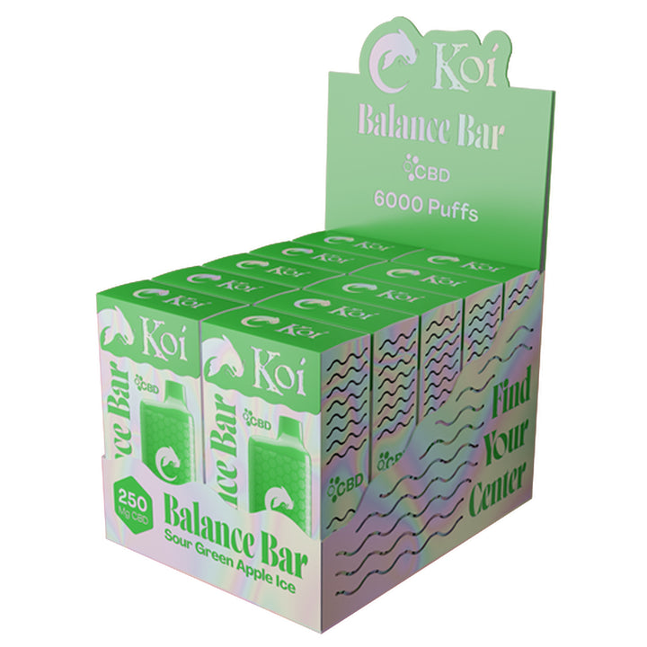 Koi Balance Bar CBD Vape - Ethereal Gold Dispensary