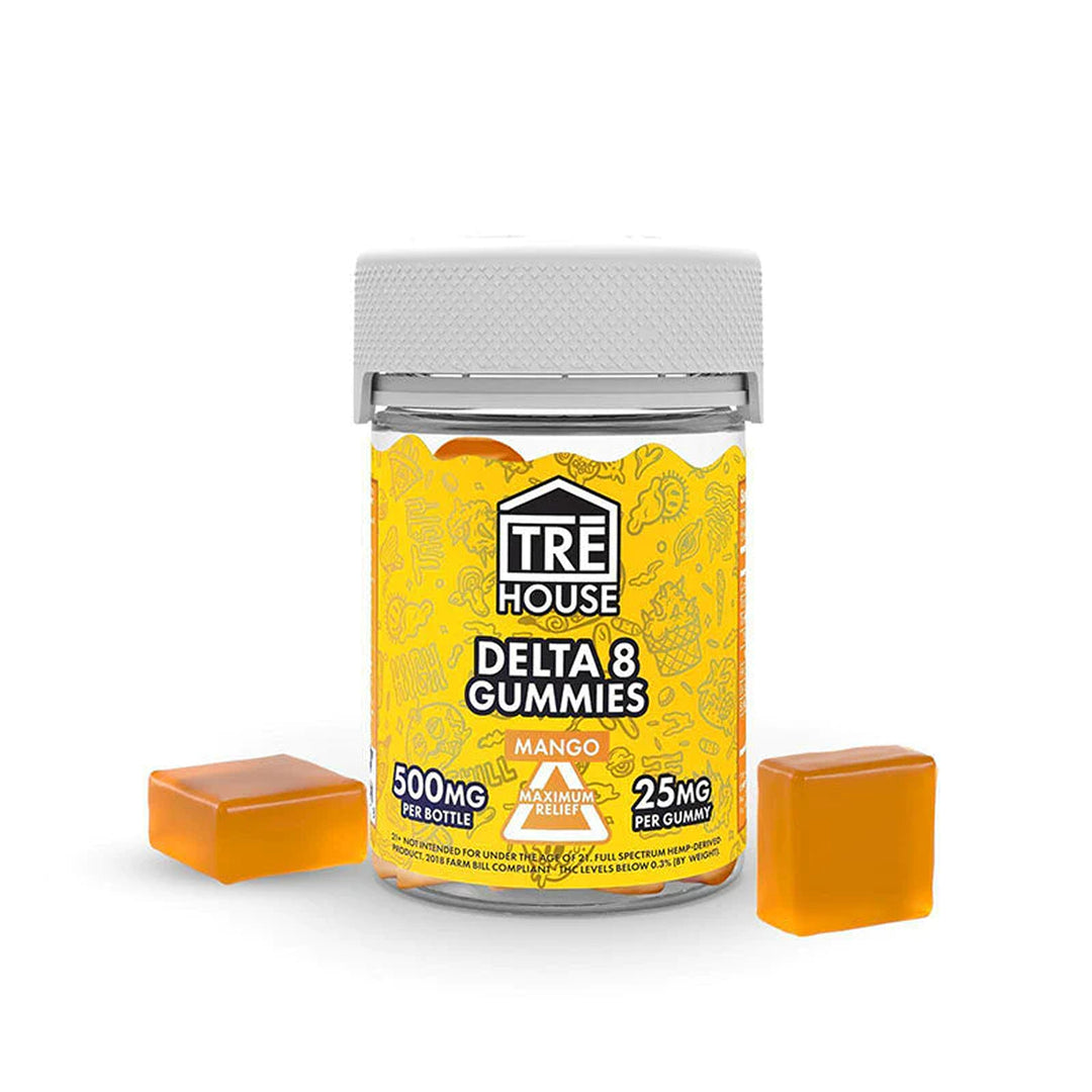 TRE House Delta-8 Gummies Maximum Relief - Ethereal Gold Dispensary